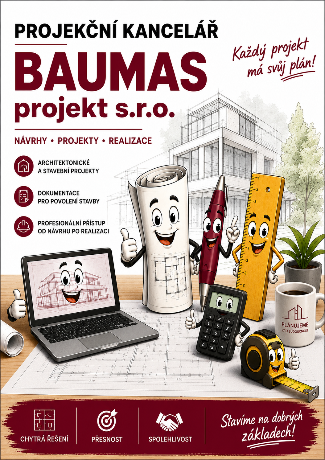 BAUMAS projekt, s.r.o. – Katalog referenčních staveb